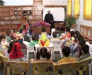 نمای از کلاس طرح تولدی دوباره